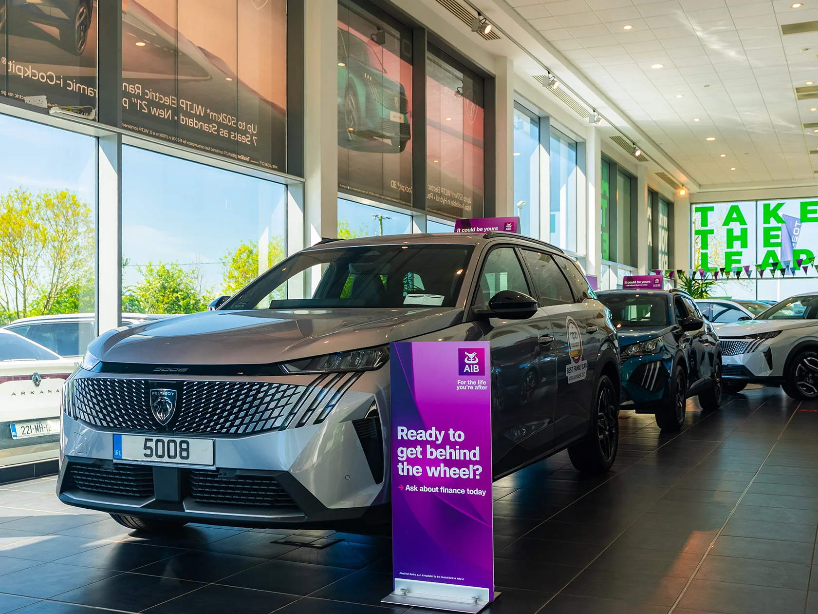 Leap car showroom